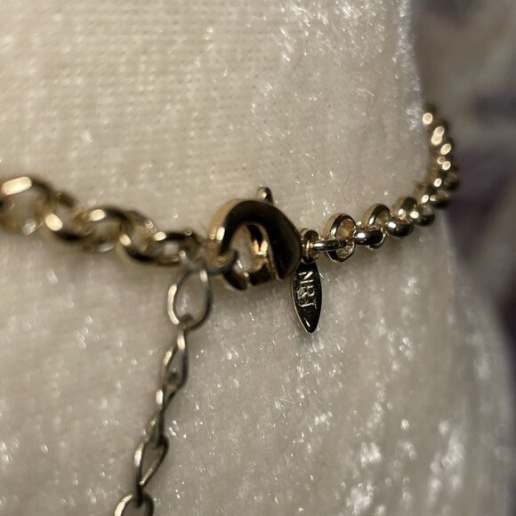 Gold Pink Cream Layered Bauble Necklace Caroline C Estate Collection Piece - Picture 5 of 10